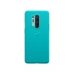 OnePlus 8 Pro Sandstone Bumper Case Cyan