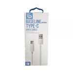 כבל סינכרון וטעינה TYPE-C BASELINE 2M