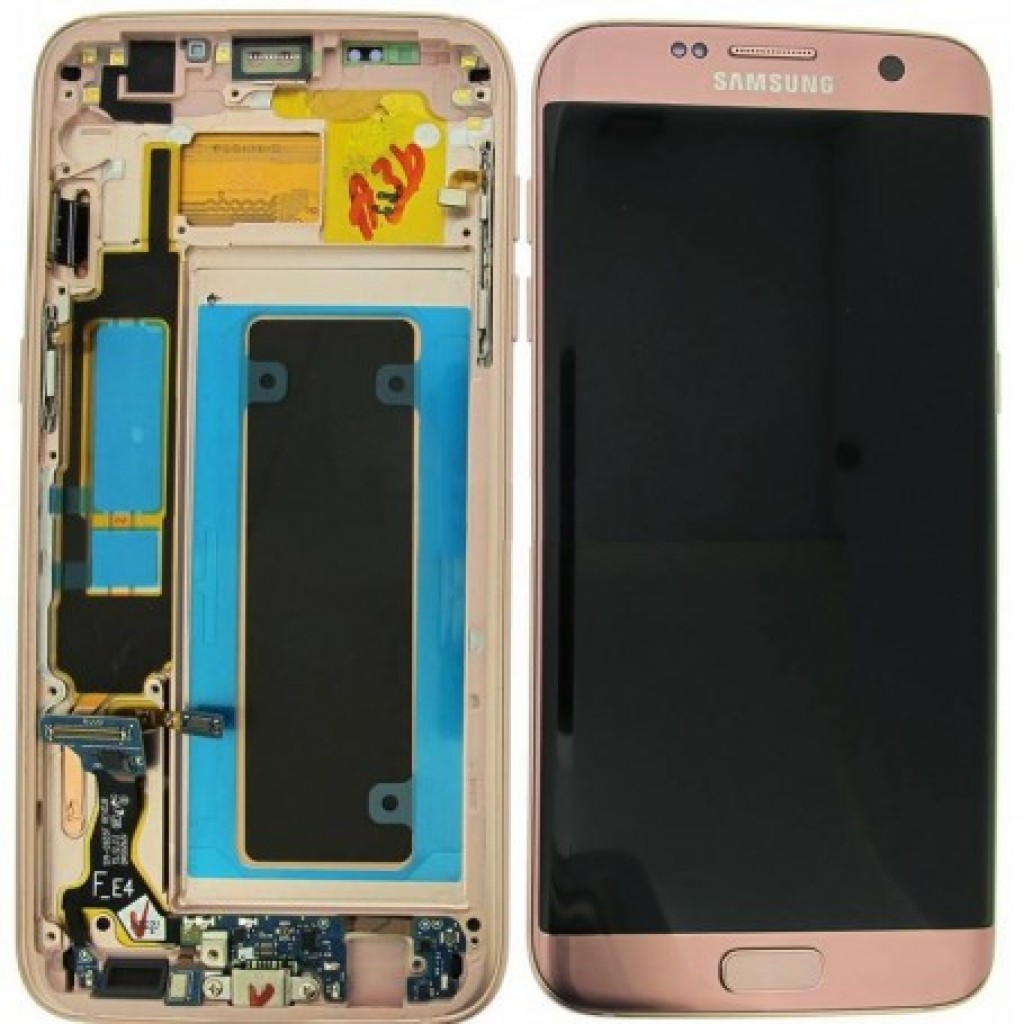 Рамка дисплея samsung galaxy. Модуль Samsung s7. Gh97-18533b. Samsung Galaxy s7 Edge дисплей. Samsung s7 Edge LCD.