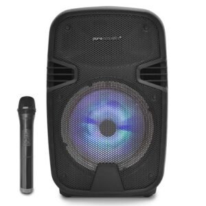 בידורית בלוטוס ניידת 150W עם מיקרופון אלחוטי