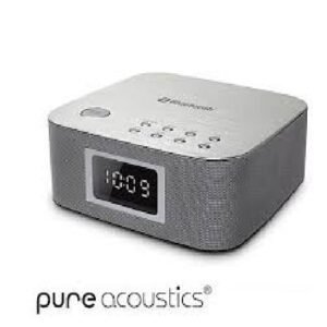 רדיו שעון עם רמקול hi-fi אלחוטי איכותי למכשירי Apple ו-Android